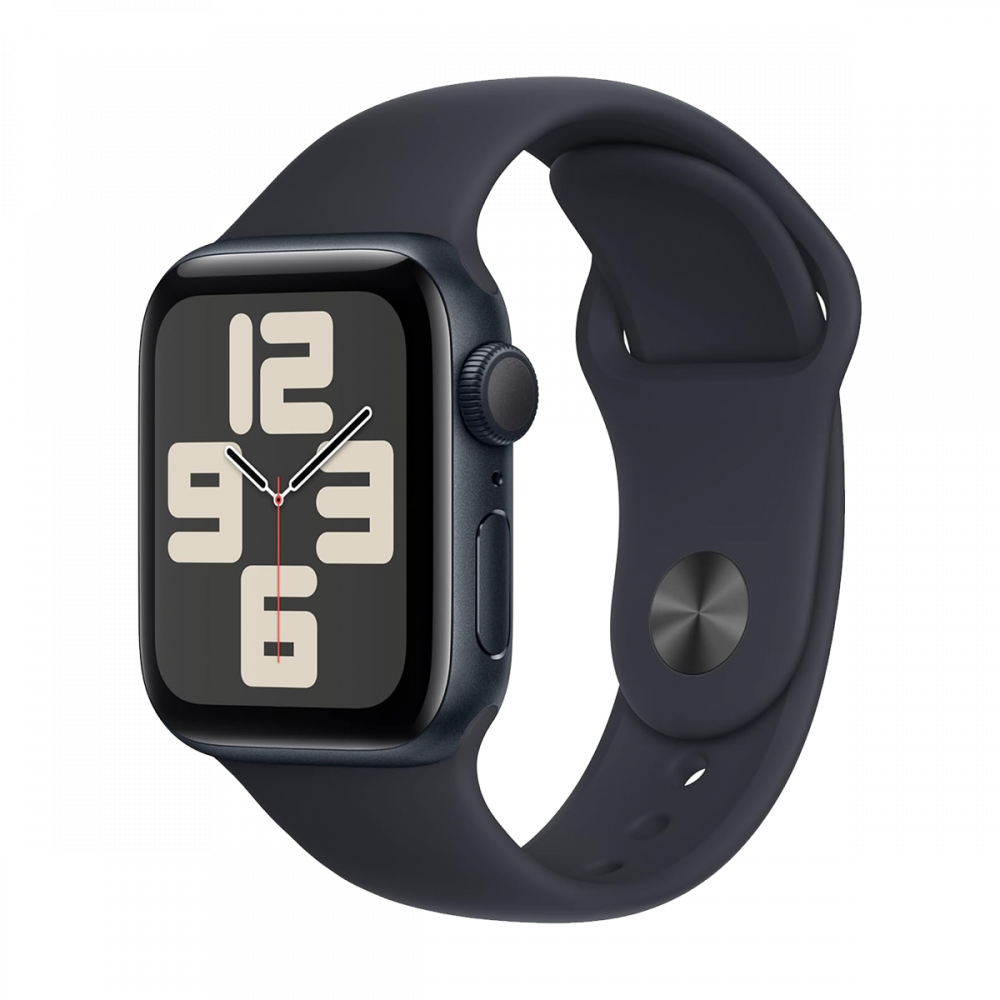 Apple Watch SE 2023 2nd Generation (GPS, 44mm) - Midnight Aluminium Case  with M/L Midnight Sport Band - Ourfriday