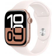 Apple Watch Series 10 (GPS, 46mm) - Rose Gold Aluminium Case with S/M Light Blush Band Apple Watch Series 10 (GPS, 46mm) - Rose Gold Aluminium Case with S/M Light Blush Band