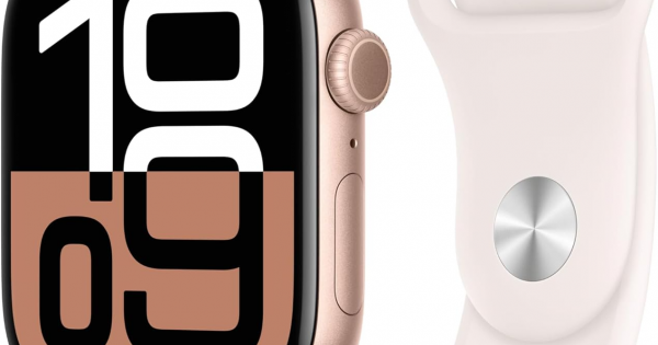 Ourfriday Apple Watch Series 10 (GPS, 42mm) Rose Gold