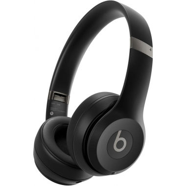 Beats Solo 4 Wireless Bluetooth On-Ear Headphones - Matt Black Beats Solo 4 Wireless Bluetooth On-Ear Headphones - Matt Black