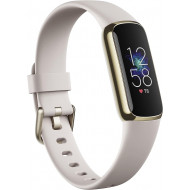 Fitbit Luxe Activity Tracker - Lunar White / Soft Gold  Fitbit Luxe Activity Tracker - Lunar White / Soft Gold