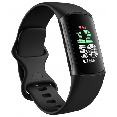 Google Fitbit Charge 6 - Obsidian / Black Aluminium Google Fitbit Charge 6 - Obsidian / Black Aluminium