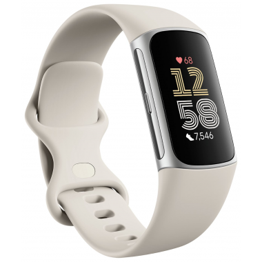 Google Fitbit Charge 6 - Porcelain / Silver Aluminium Google Fitbit Charge 6 - Porcelain / Silver Aluminium