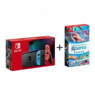 Nintendo Switch Neon Console & Nintendo Switch Sports Bundle Nintendo Switch Neon Console & Nintendo Switch Sports Bundle