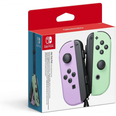 Nintendo Switch Joy-Con (Left & Right, Wireless)  - Pastel Purple/Pastel Green Nintendo Switch Joy-Con (Left & Right, Wireless)  - Pastel Purple/Pastel Green