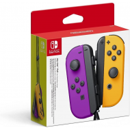 Nintendo Switch Joy-Con (Left & Right, Wireless)  - Neon Purple/Neon Orange Nintendo Switch Joy-Con (Left & Right, Wireless)  - Neon Purple/Neon Orange