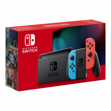 Nintendo Switch Console - Neon Red / Neon blue (Latest Model) Nintendo Switch Console - Neon Red / Neon blue (Latest Model)