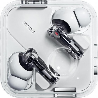 Nothing Ear Wireless Ear Buds With Hi-res Audio, Smart Active Noise Cancelling, Advanced Equalizer And Up To 40.5 Hours Of Listening Time - White Nothing Ear Wireless Ear Buds With Hi-res Audio, Smart Active Noise Cancelling, Advanced Equalizer And Up To 40.5 Hours Of Listening Time - White
