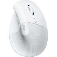 Logitech Lift Vertical Ergonomic Mouse, Wireless - White Logitech Lift Vertical Ergonomic Mouse, Wireless - White