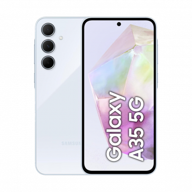 Samsung Galaxy A35 5G Smartphone (Dual-SIMs, 8+256GB) - Awesome Iceblue Samsung Galaxy A35 5G Smartphone (Dual-SIMs, 8+256GB) - Awesome Iceblue
