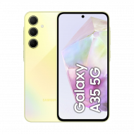 Samsung Galaxy A35 5G Smartphone (Dual-SIMs, 6+128GB) - Awesome Lemon Samsung Galaxy A35 5G Smartphone (Dual-SIMs, 6+128GB) - Awesome Lemon
