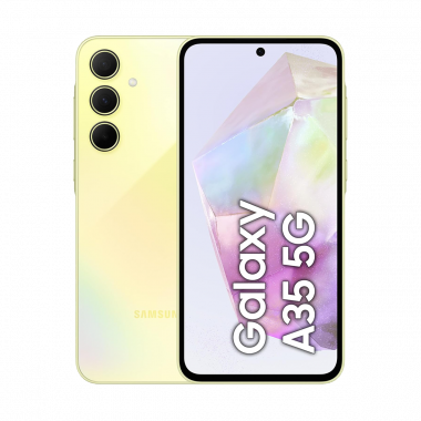 Samsung Galaxy A35 5G Smartphone (Dual-SIMs, 6+128GB) - Awesome Lemon Samsung Galaxy A35 5G Smartphone (Dual-SIMs, 6+128GB) - Awesome Lemon