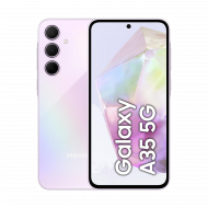 Samsung Galaxy A35 5G Smartphone (Dual-SIMs, 6+128GB) - Awesome Lilac Samsung Galaxy A35 5G Smartphone (Dual-SIMs, 6+128GB) - Awesome Lilac