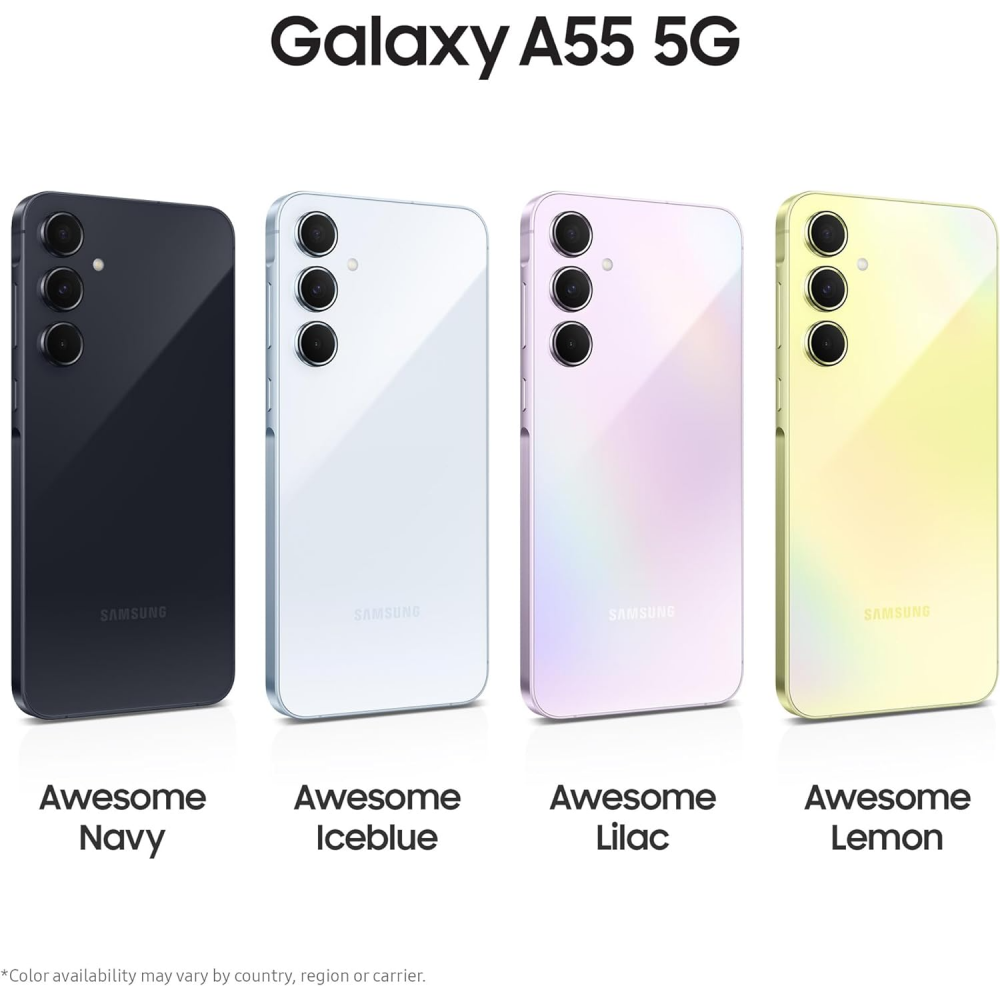 Ourfriday Samsung Galaxy A55 5G Smartphone (DualSIMs, 8+256GB