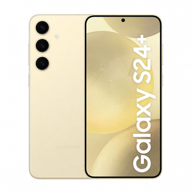 Samsung Galaxy S24+ 5G Smartphone (Dual-SIMs, 12+256GB) - Amber Yellow