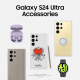 Samsung Galaxy S24 Ultra 5G Smartphone (Dual-SIMs, 12+256GB) - Titanium Gray