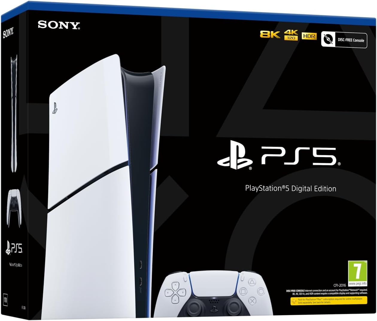 Ourfriday | PlayStation 5 Digital Edition Console (Disc Free)