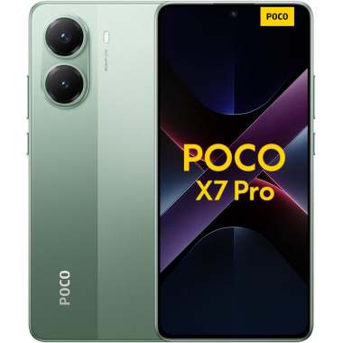 Xiaomi Poco X7 Pro 5G Smartphone (Dual-Sim, 12+512GB) - Green Xiaomi Poco X7 Pro 5G Smartphone (Dual-Sim, 12+512GB) - Green
