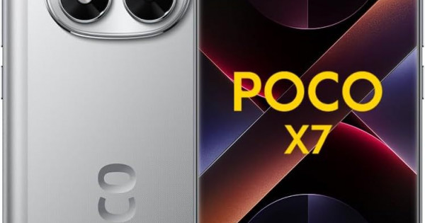 Ourfriday | Xiaomi Poco X7 5G Smartphone (Dual-Sim, 12+512GB) - Silver