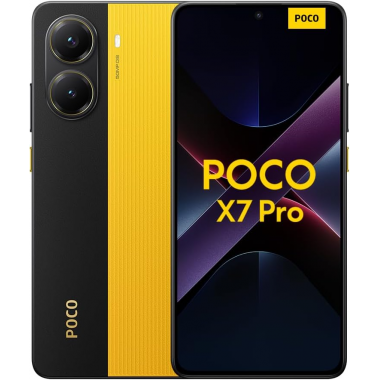 Xiaomi Poco X7 Pro 5G Smartphone (Dual-Sim, 12+512GB) - Yellow Xiaomi Poco X7 Pro 5G Smartphone (Dual-Sim, 12+512GB) - Yellow