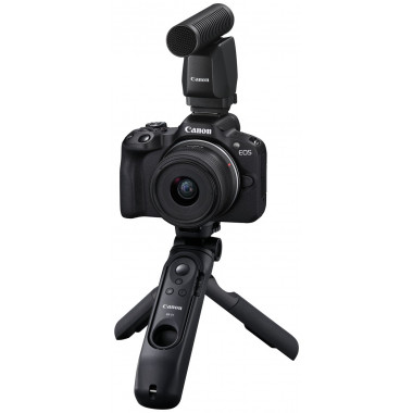 Canon EOS R50 Mirrorless Camera Content Creator Kit - Black Canon EOS R50 Mirrorless Camera Content Creator Kit - Black