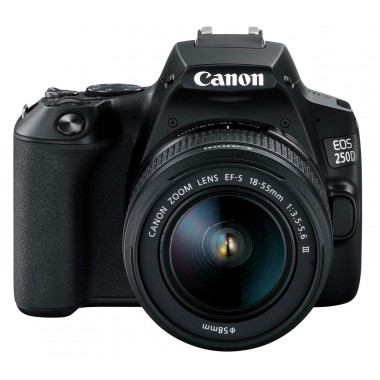 Canon EOS 250D DSLR Camera Body with 18-55mm DC Lens Canon EOS 250D DSLR Camera Body with 18-55mm DC Lens