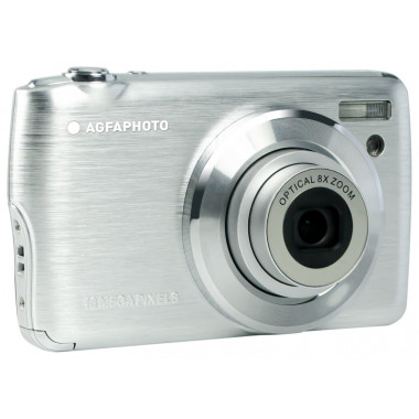 AGFA PHOTO DC8200 18MP 8x Zoom Compact Digital Camera Silver AGFA PHOTO DC8200 18MP 8x Zoom Compact Digital Camera Silver