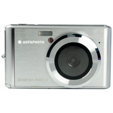 AGFA PHOTO DC5500 24MP 8x Zoom Compact Digital Camera Silver AGFA PHOTO DC5500 24MP 8x Zoom Compact Digital Camera Silver