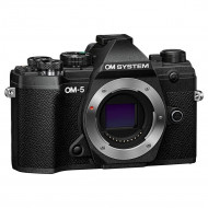 OM System OM-5 Digital Camera Body Black OM System OM-5 Digital Camera Body Black