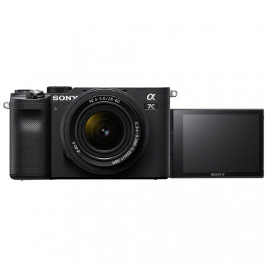 Sony a7C Black Camera With FE 28-60mm f/4-5.6 Zoom Lens Kit