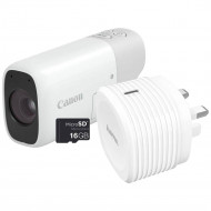 Canon PowerShot Zoom Camera Essential Kit White Canon PowerShot Zoom Camera Essential Kit White
