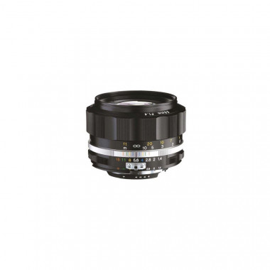 Voigtlander 58mm f/1.4 SL II-S Nokton Lens Black Nikon F Mount
