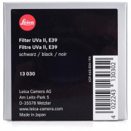 Leica Filter UVa II 39mm Black