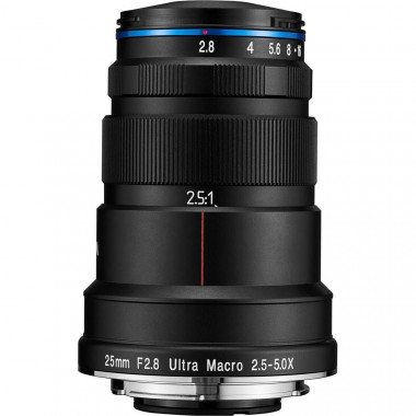 Laowa 25mm f/2.8 2.5-5X Ultra Macro Lens for Sony E Laowa 25mm f/2.8 2.5-5X Ultra Macro Lens for Sony E
