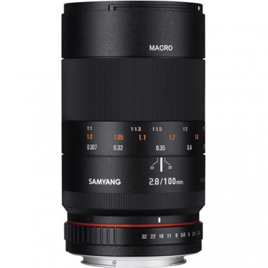 Samyang 100mm f/2.8 ED UMC Macro Lens Sony E Samyang 100mm f/2.8 ED UMC Macro Lens Sony E