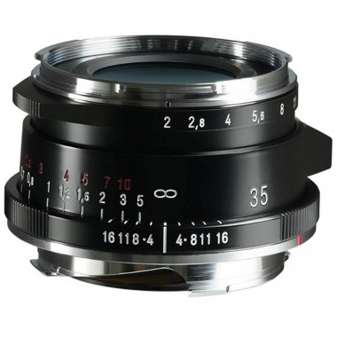 Voigtlander 35mm f/2 VM ASPH Ultron Vintage Line Type II Lens Black