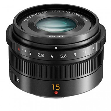 Panasonic Leica DG Summilux 15mm f/1.7 ASPH Lens Black Panasonic Leica DG Summilux 15mm f/1.7 ASPH Lens Black