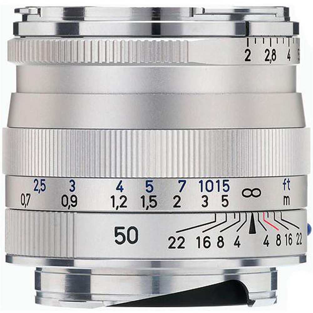 ZEISS PLANAR T* 2/50 mm ZM レンズ Ourfriday | Zeiss Planar T* 50mm f/2 ZM Lens Silver Leica M