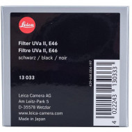 Leica Filter UVa II 46mm Black