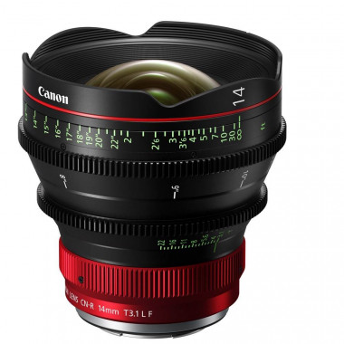 Canon CN-R 14mm T3.1 L F  RF mount Cine Lens Canon CN-R 14mm T3.1 L F  RF mount Cine Lens