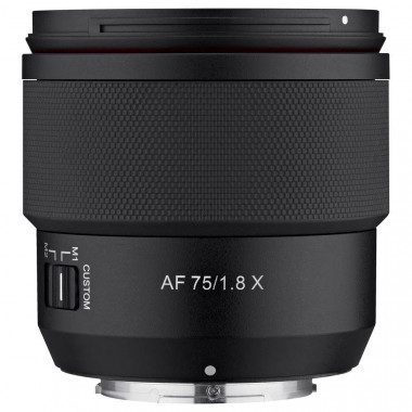 Samyang AF 75mm f/1.8 Lens for Fujifilm X Mount Samyang AF 75mm f/1.8 Lens for Fujifilm X Mount