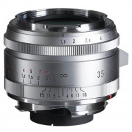 Voigtlander Nokton 35mm f/1.5 VM ASPH Type II Vintage Line Lens Silver