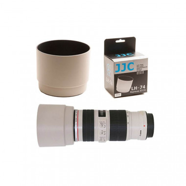 JJC White Lens Hood for Canon EF 70-200 f4L IS USM & EF 70-200mmf4L USM JJC White Lens Hood for Canon EF 70-200 f4L IS USM & EF 70-200mmf4L USM