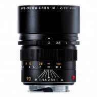 Leica APO Summicron-M 90mm f/2 ASPH Lens Black Anodised