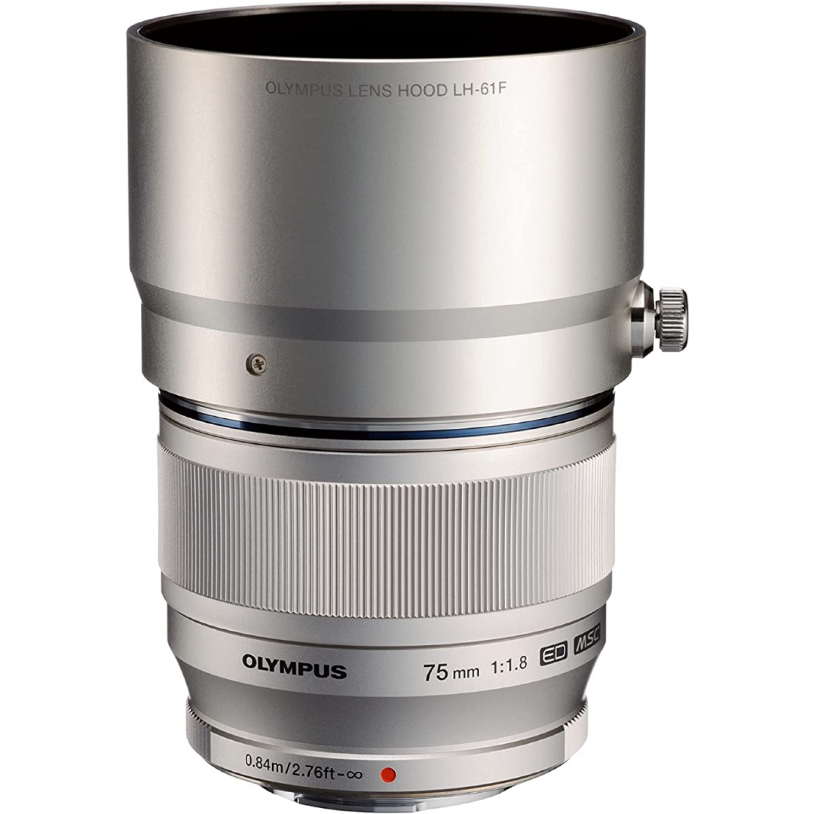 Ourfriday olympus m zuiko digital ed 75mm f1 8 lens silver 