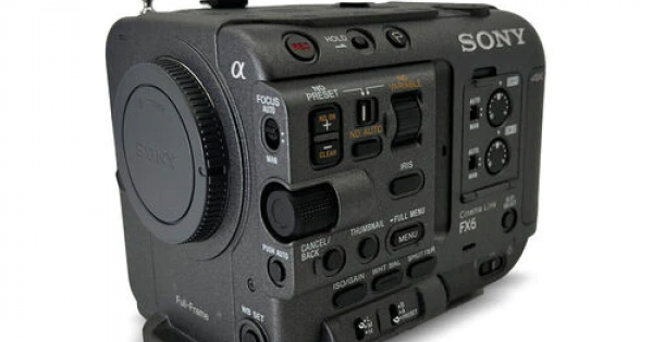 Camera Fx Core Sony Cinema Line FX6 Camera Body (ILME-FX6)