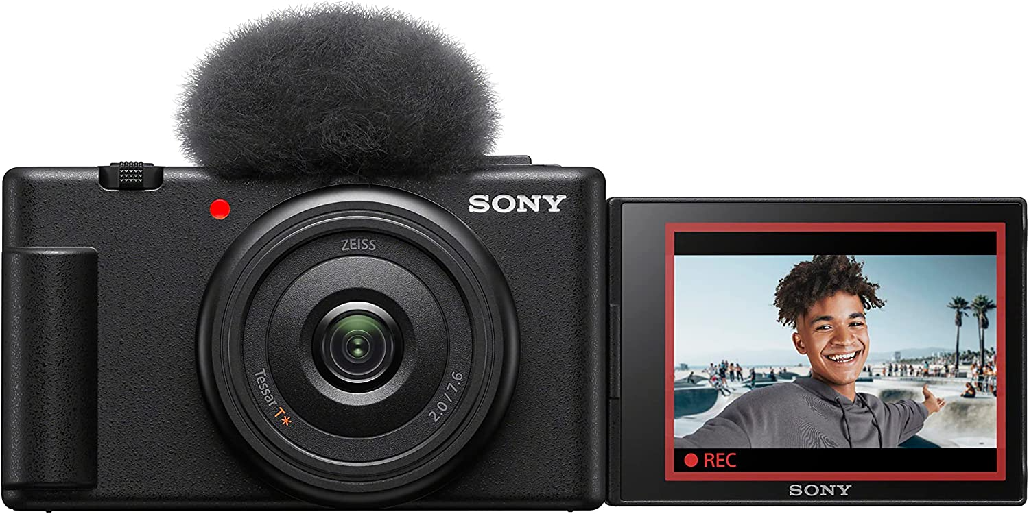 Ourfriday | Sony ZV-1F Vlogging Camera - Black