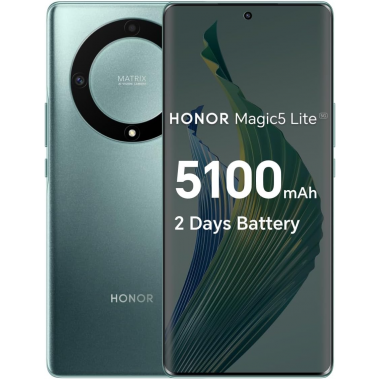 Honor Magic5 Lite 5G Smartphone (8+256GB) - Emerald Green Honor Magic5 Lite 5G Smartphone (8+256GB) - Emerald Green