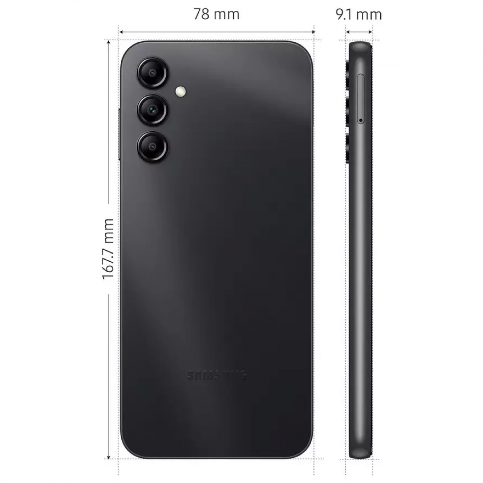 Ourfriday | Samsung Galaxy A14 5G Smartphone (4+64GB) - Black