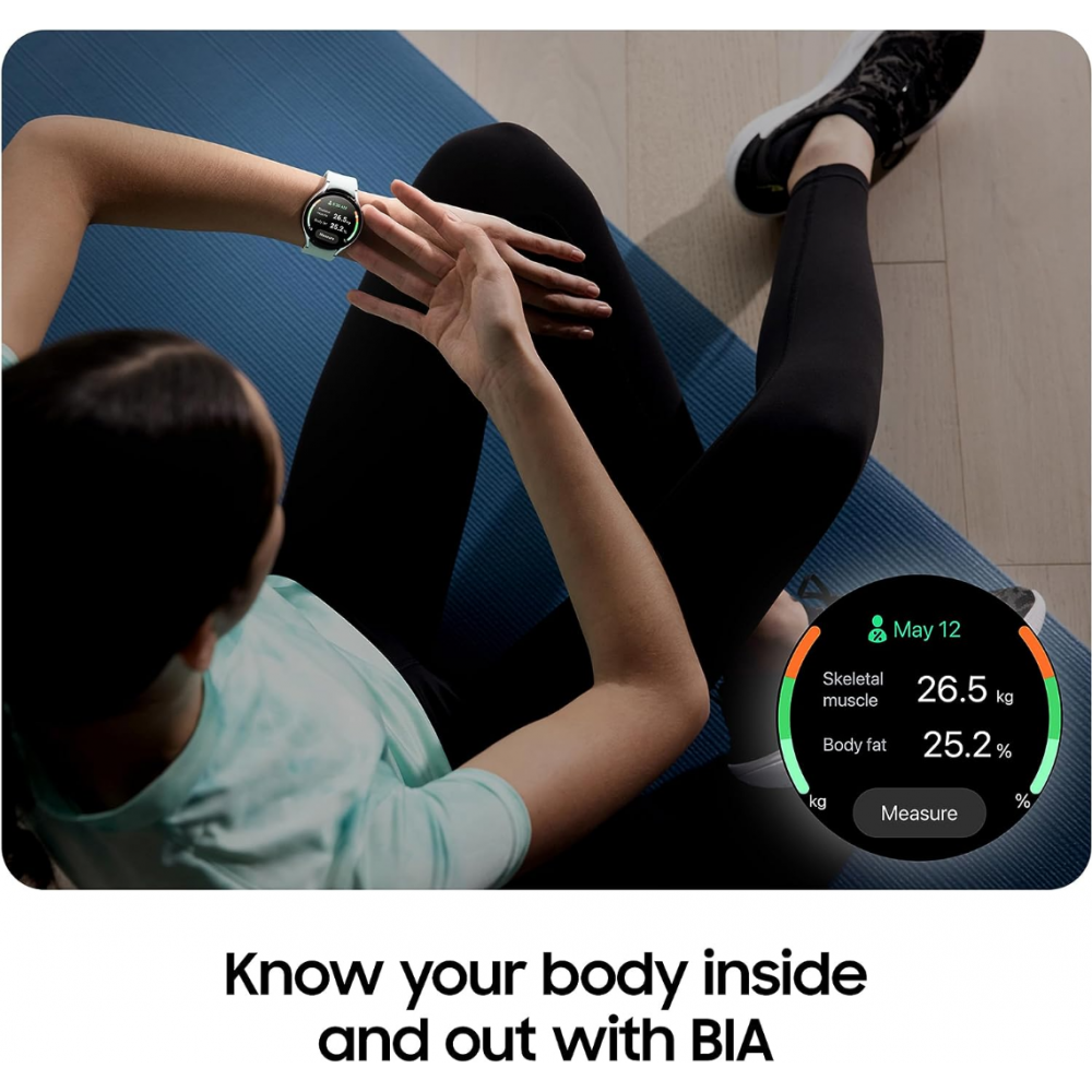 Ourfriday Samsung Galaxy Watch 6 Smart Watch (Bluetooth, 40mm) Gold